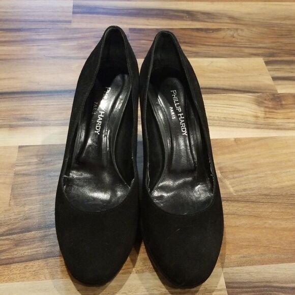 phillip hardy Shoes - Phillip Hardy Paris black suede pumps size EU 40